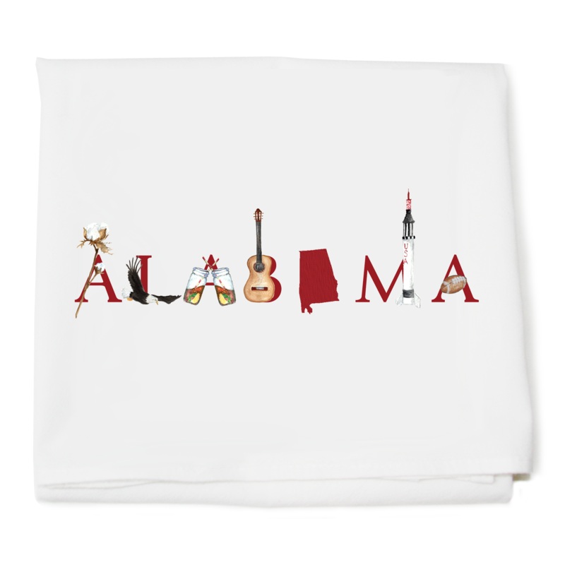 Alabama flour sack towel