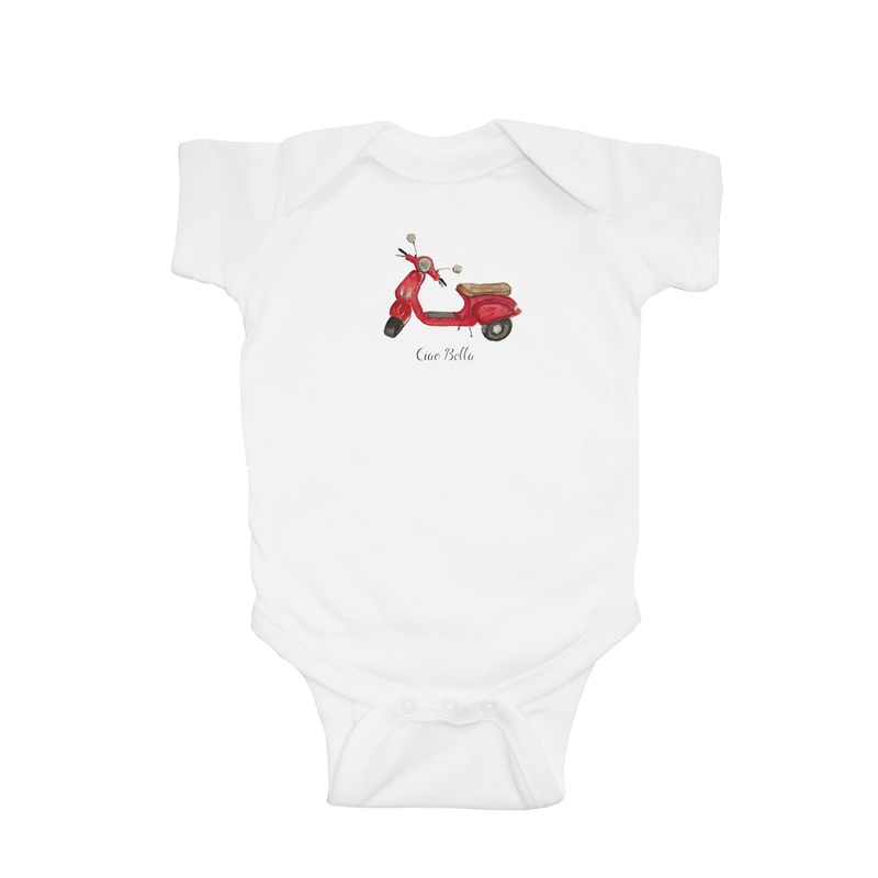 ciao bella baby snap up short sleeve