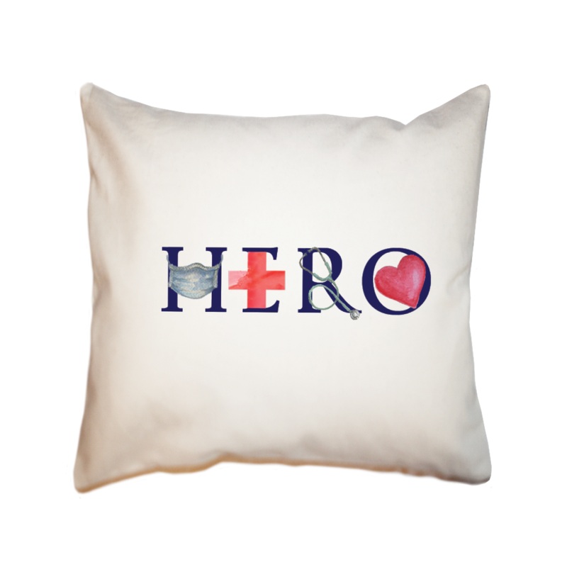hero medical square pillow