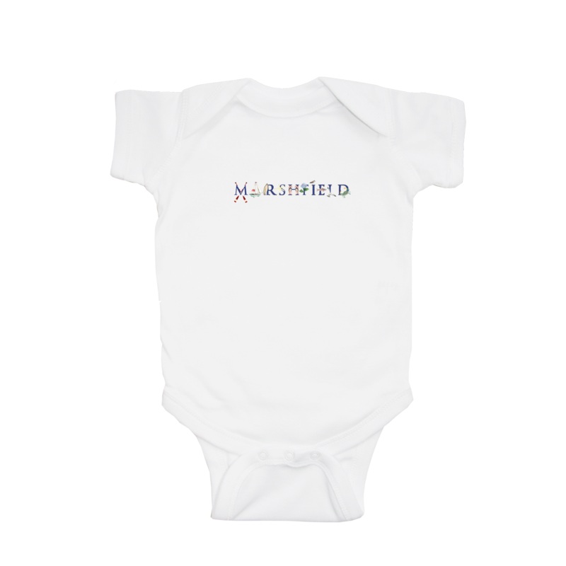 Marshfield baby snap up short sleeve