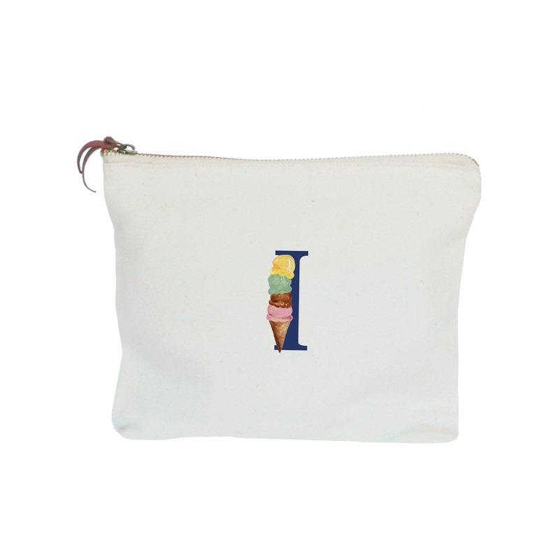 nautical alphabet – I zipper pouch