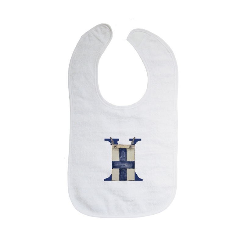 nautical alphabet – X bib