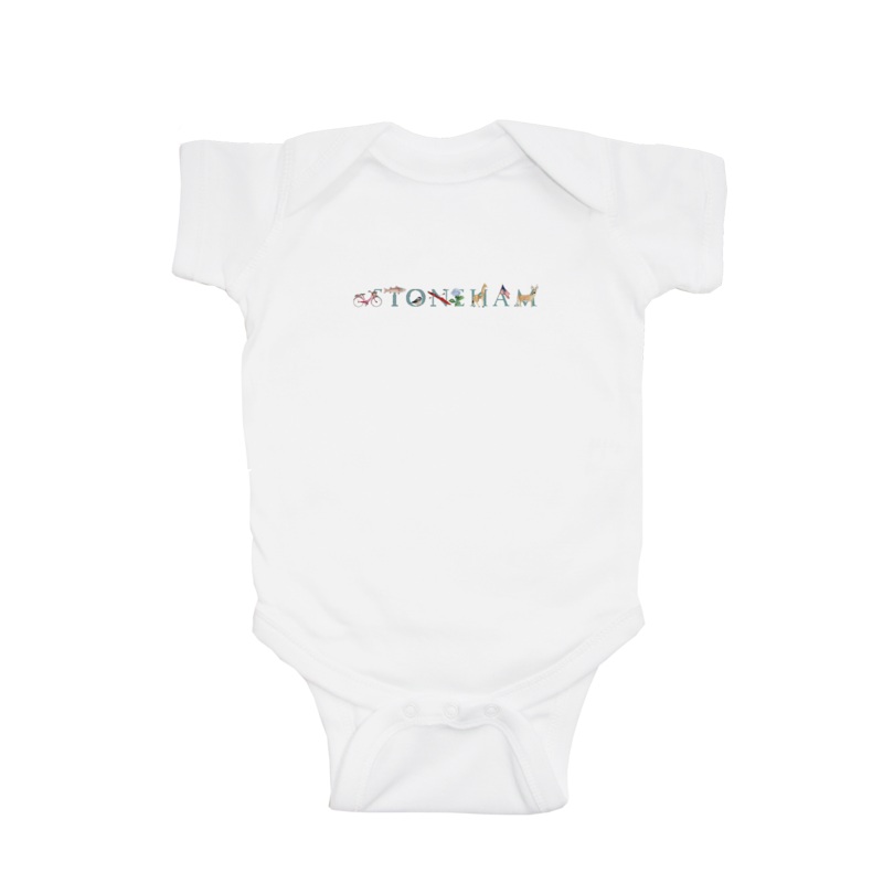 Stoneham baby snap up short sleeve