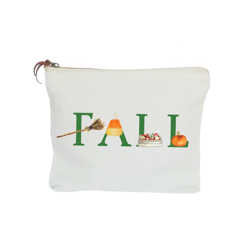 fall zipper pouch