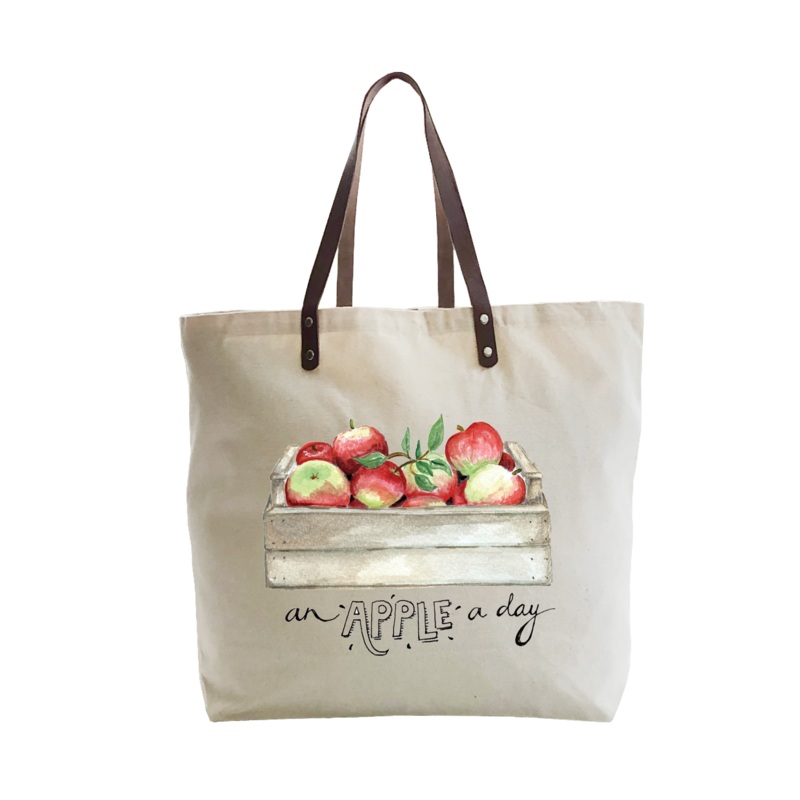 apple large tote