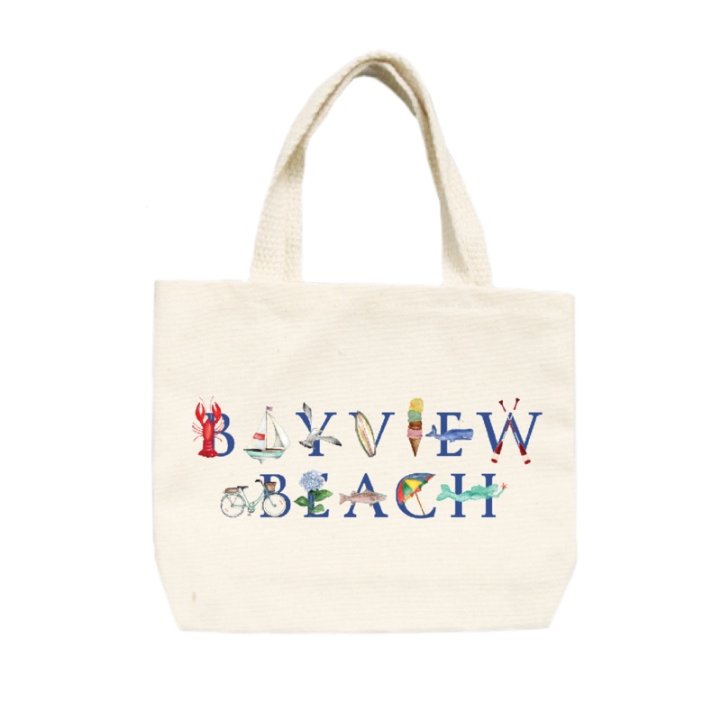 bayview beach small tote