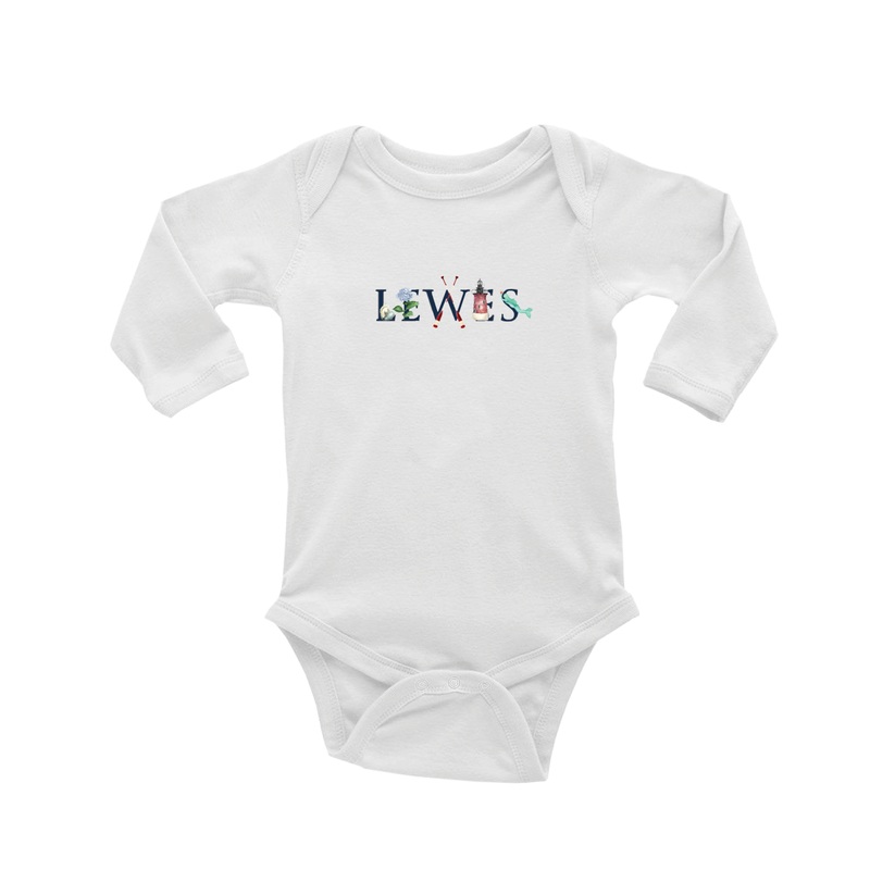 lewes baby snap up long sleeve
