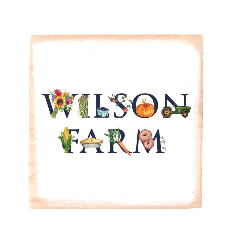 wilson farm wood block