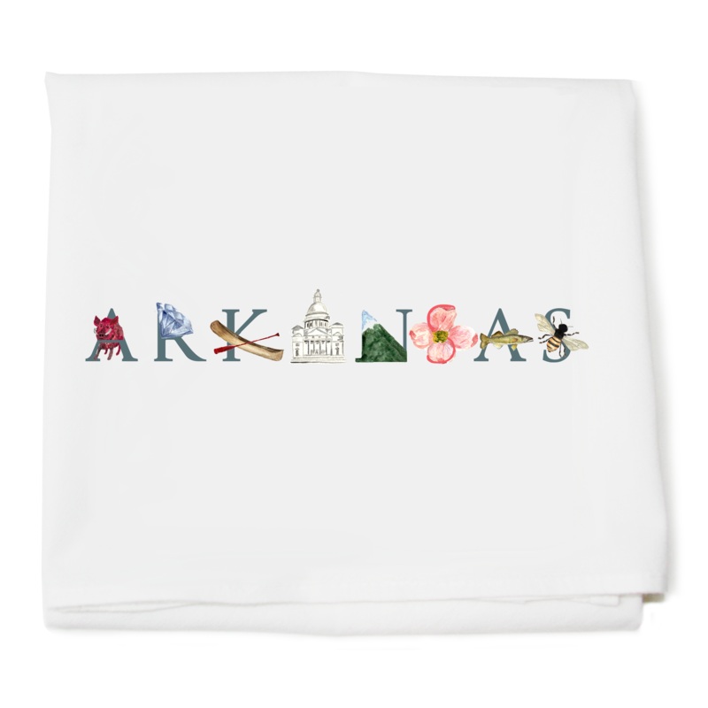Arkansas flour sack towel