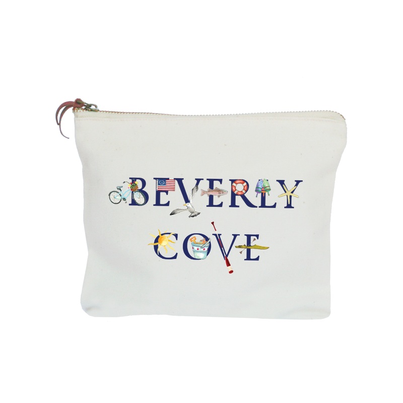 beverly cove zipper pouch