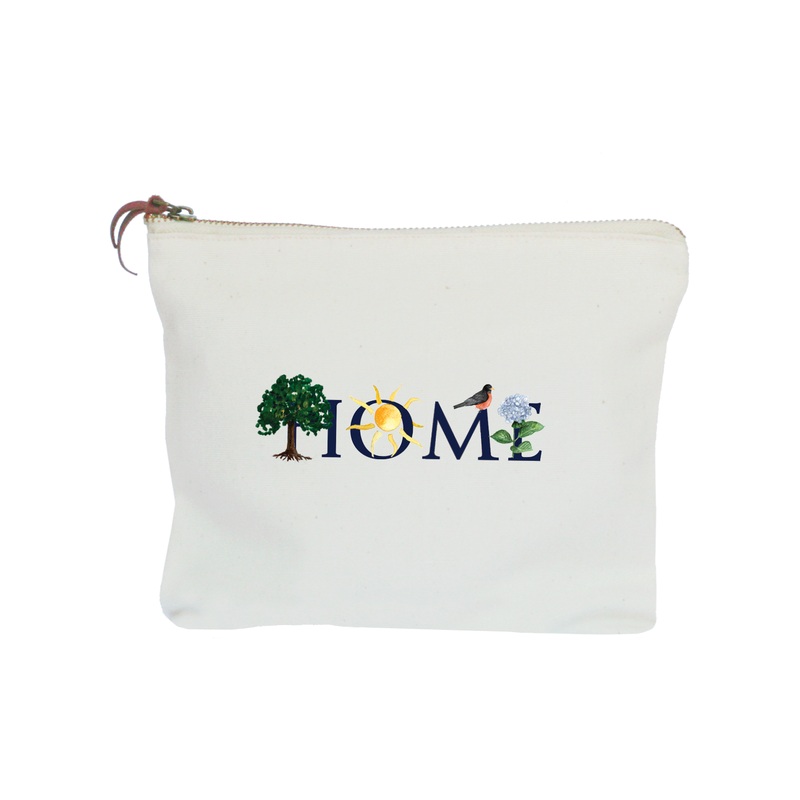 home summer zipper pouch