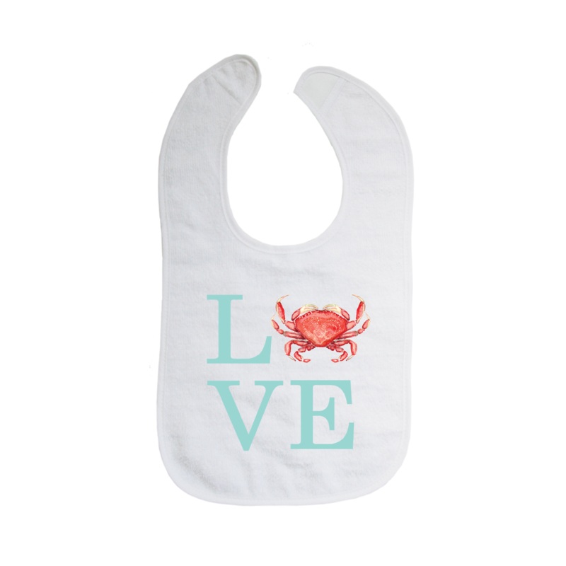 love crab bib