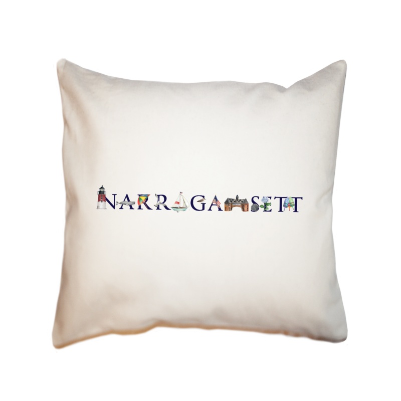 narragansett square pillow