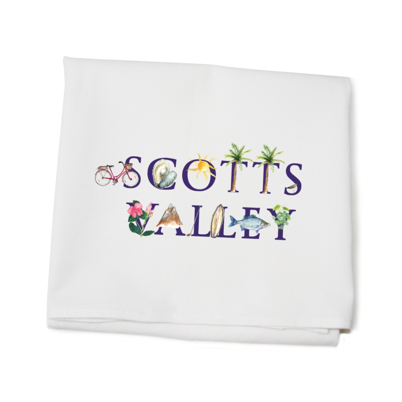 scotts valley flour sack towel