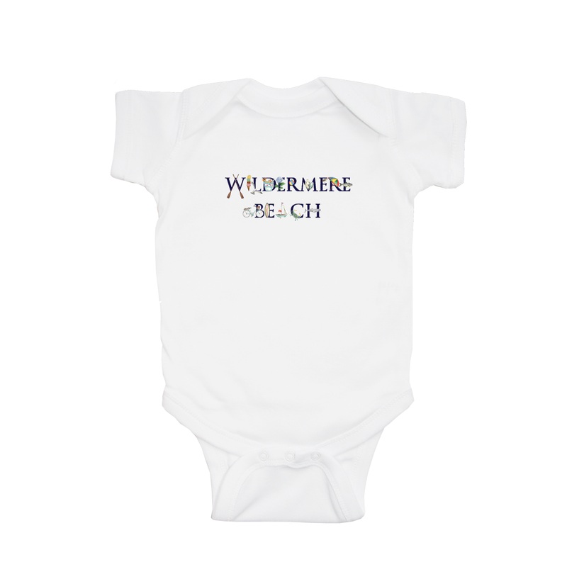 wildermere beach baby snap up short sleeve