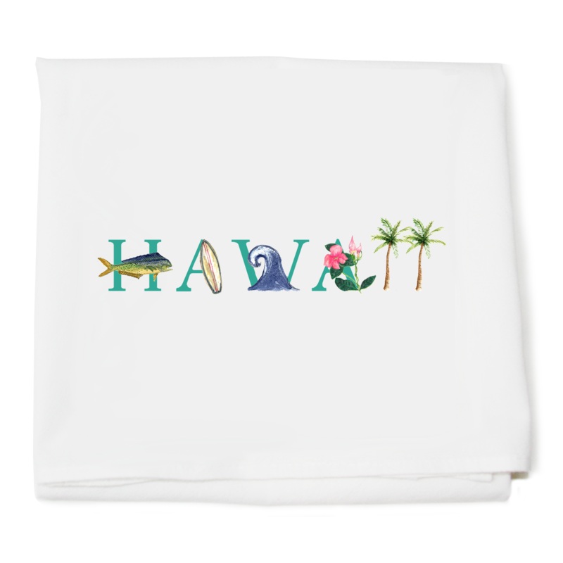 Hawaii flour sack towel