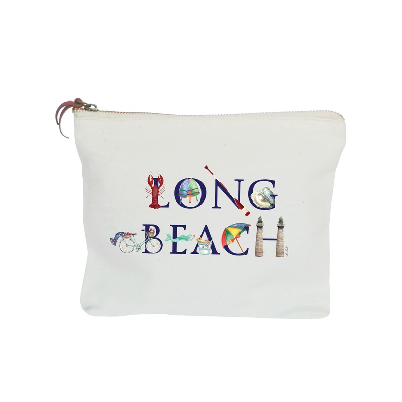 long beach ma zipper pouch