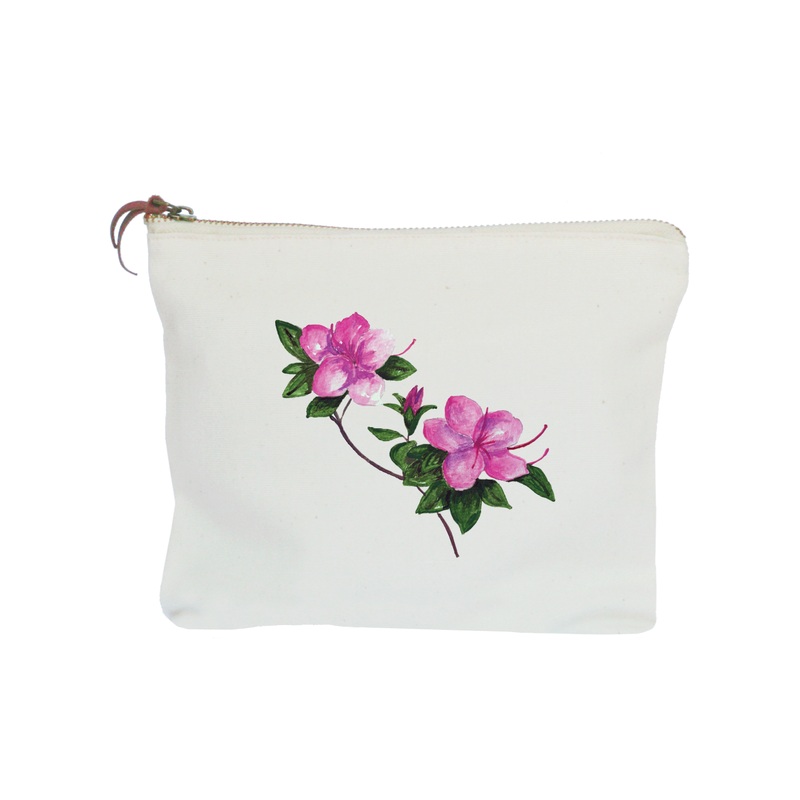 azalea zipper pouch