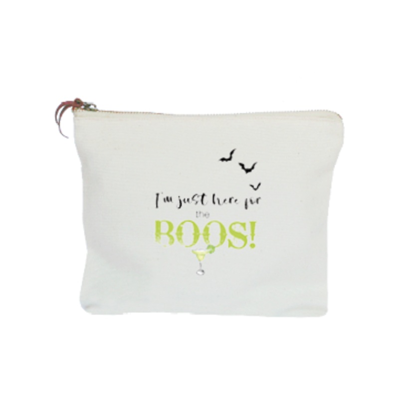 here for the boos zipper pouch