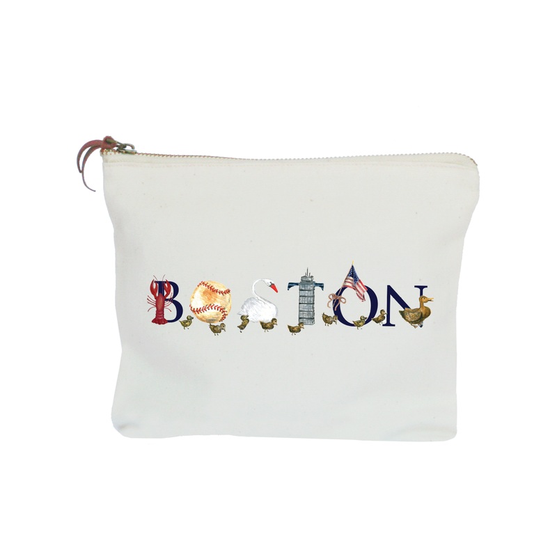 Boston zipper pouch