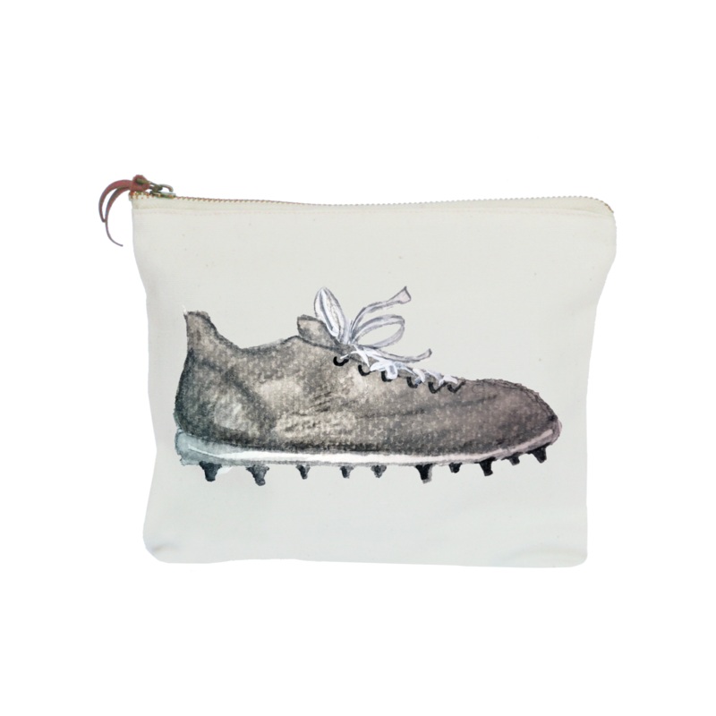 cleat zipper pouch