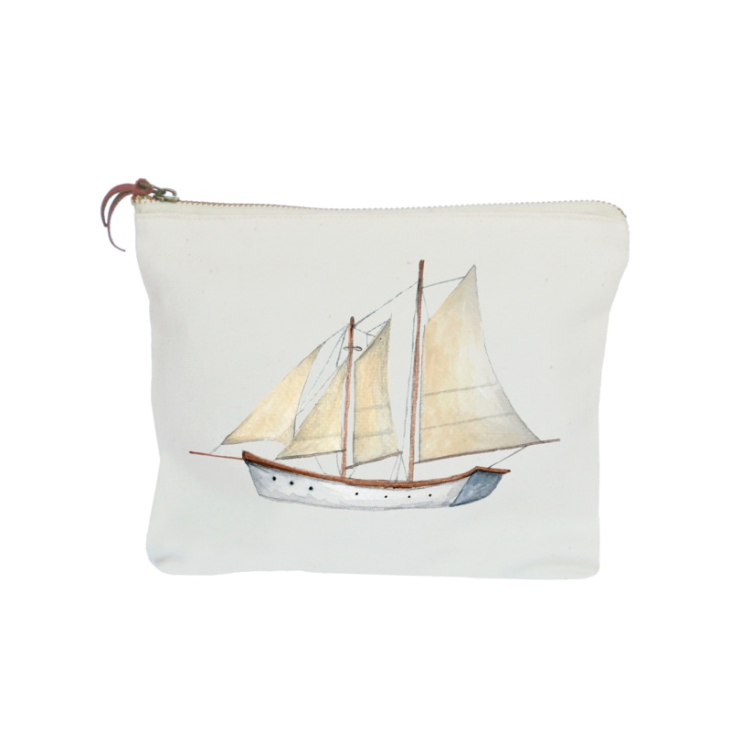 schooner zipper pouch