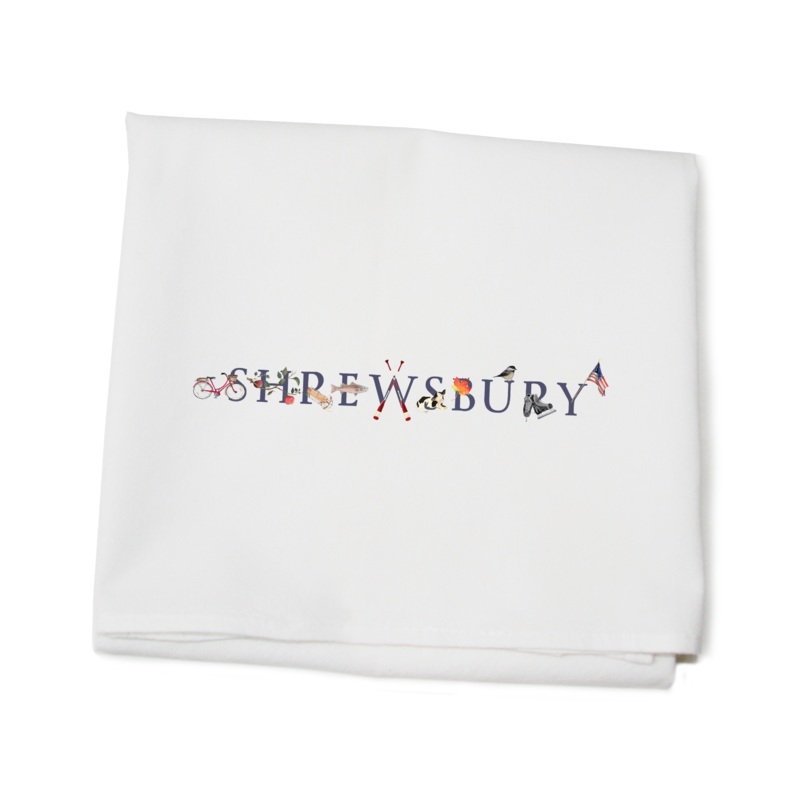Shrewsbury flour sack towel