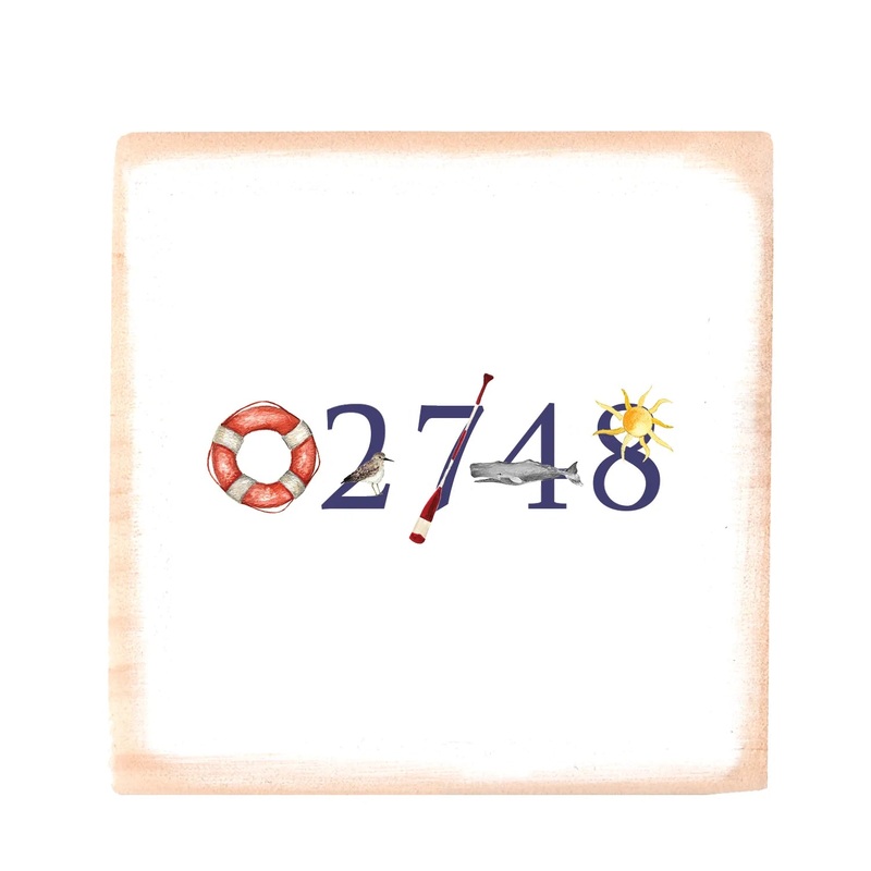 02748 dartmouth zip code square wood block