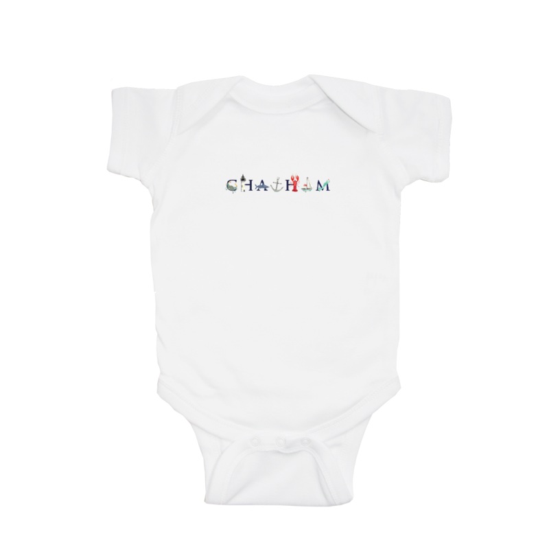 Chatham baby snap up short sleeve