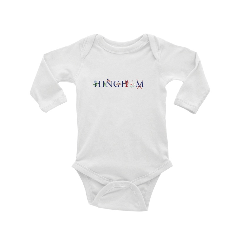 Hingham baby snap up long sleeve