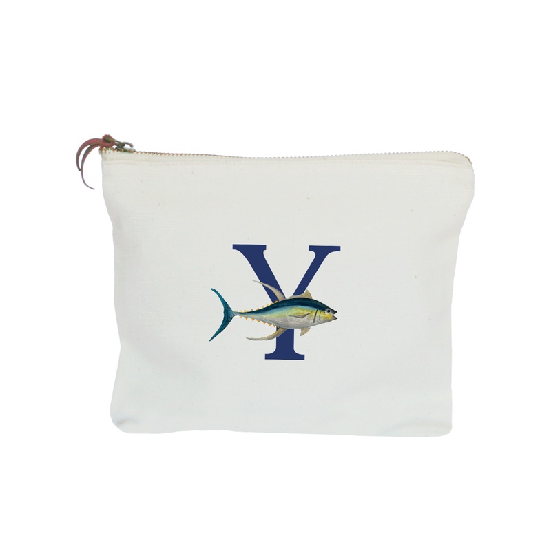 nautical alphabet – Y zipper pouch