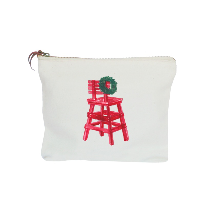 xmas guard chair zipper pouch