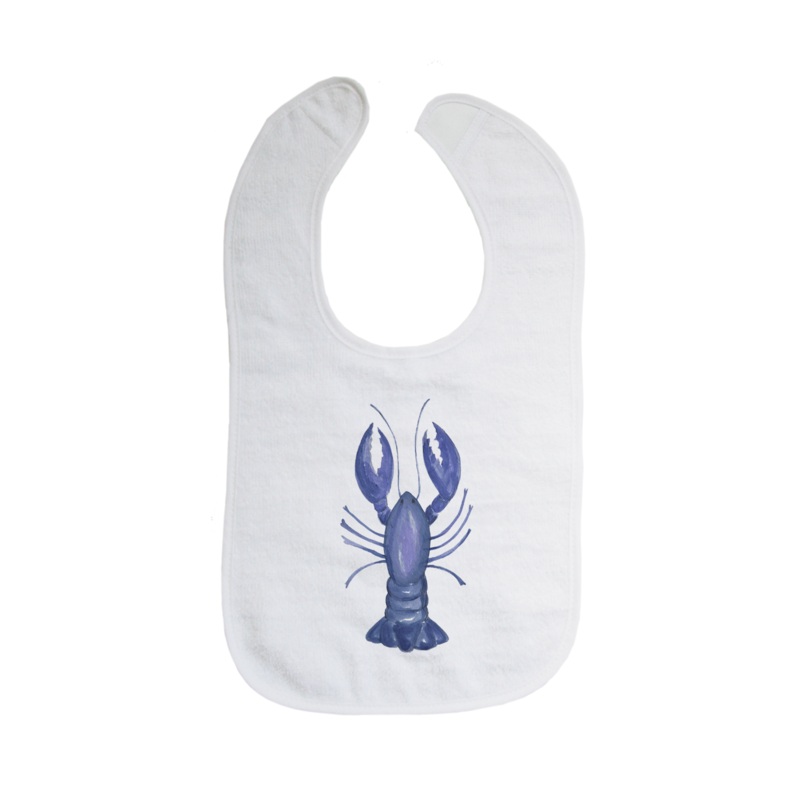 blue lobster bib