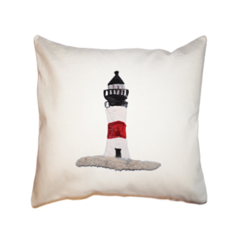 lighthouse square pillow