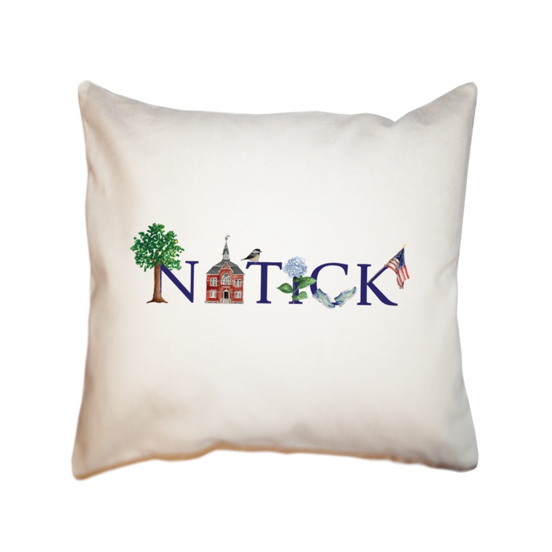natick square pillow