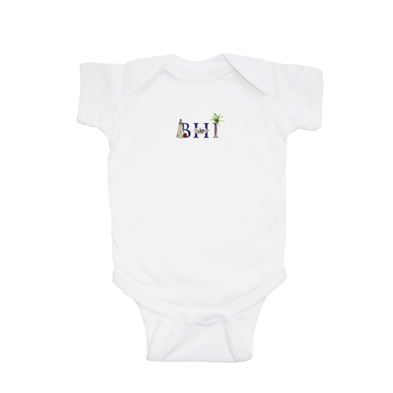 bhi baby snap up short sleeve