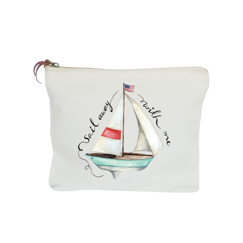 sail away zipper pouch