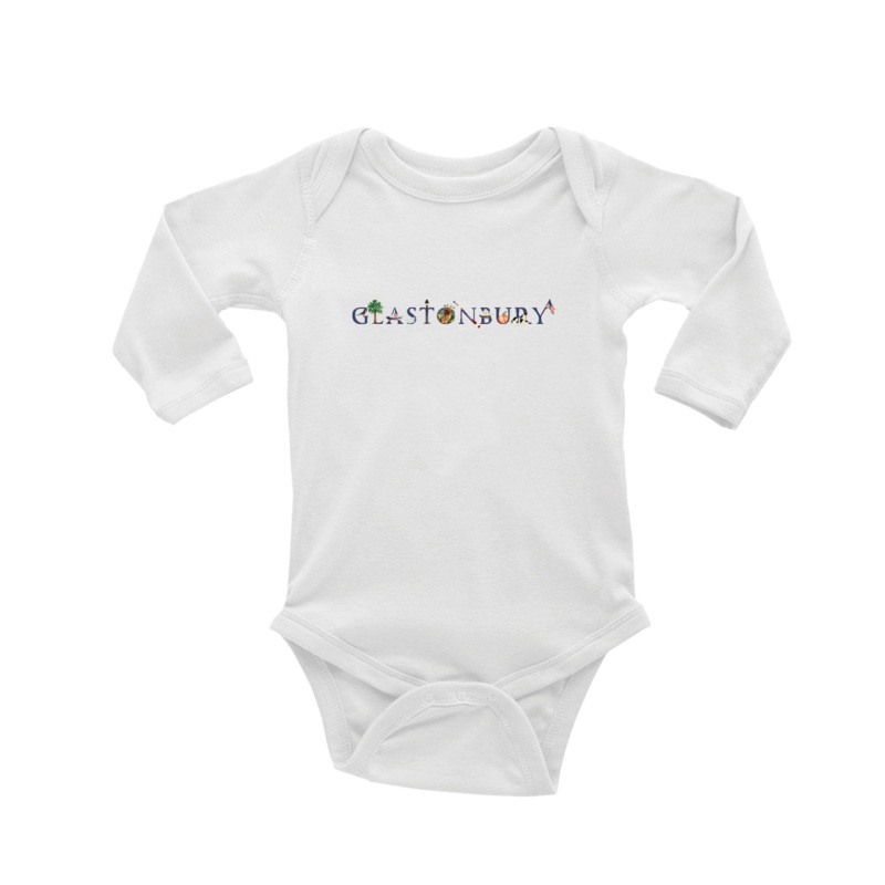 Glastonbury baby snap up long sleeve