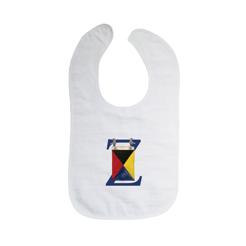 nautical alphabet – Z bib