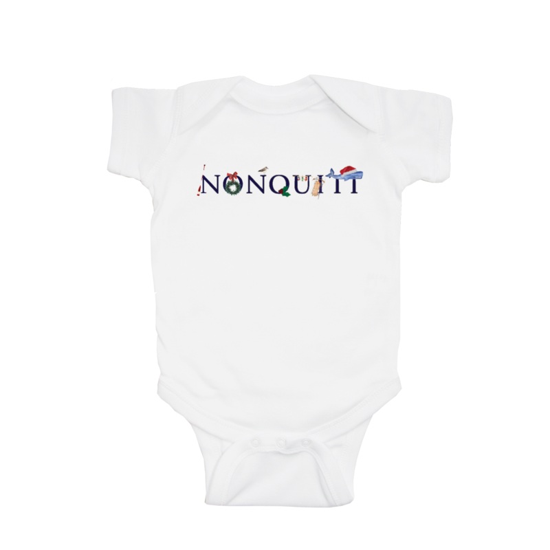 nonquitt holiday baby snap up short sleeve