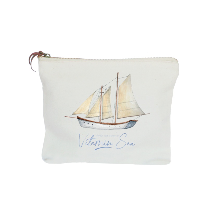 vitamin sea zipper pouch