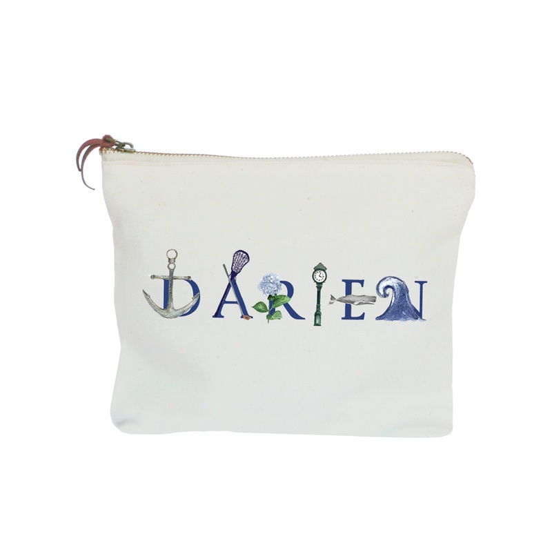 darien zipper pouch