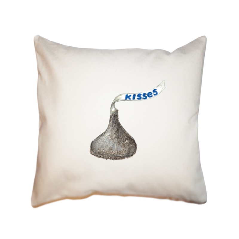 hershey’s kiss square pillow