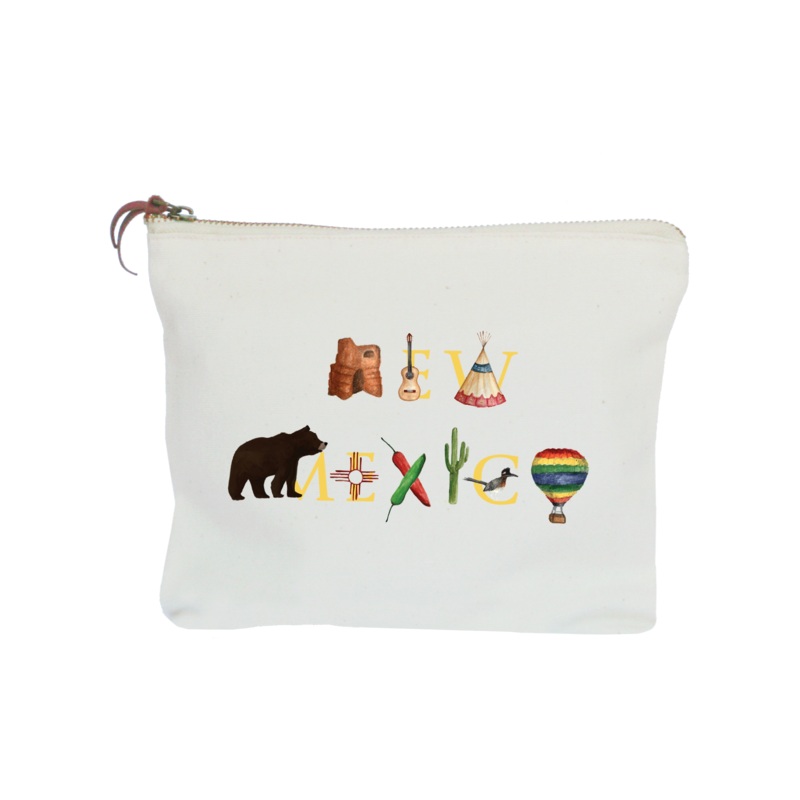 New Mexico zipper pouch
