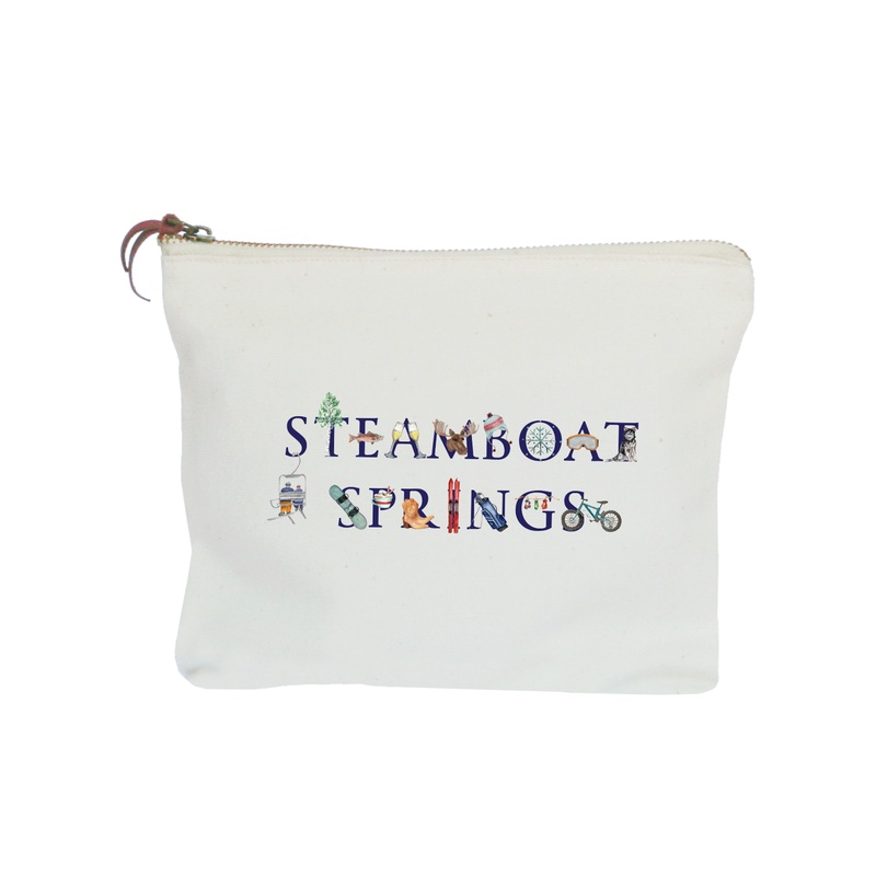 steamboat springs zipper pouch