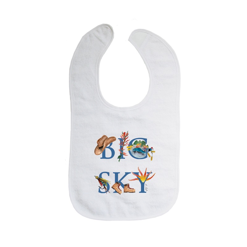big sky spring summer fall bib