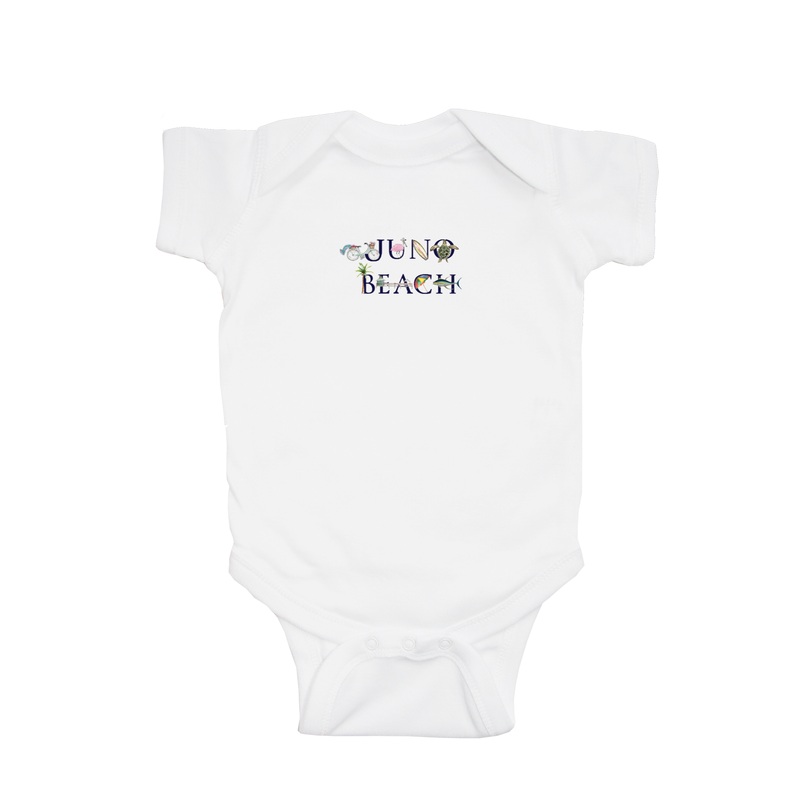 juno beach baby snap up short sleeve