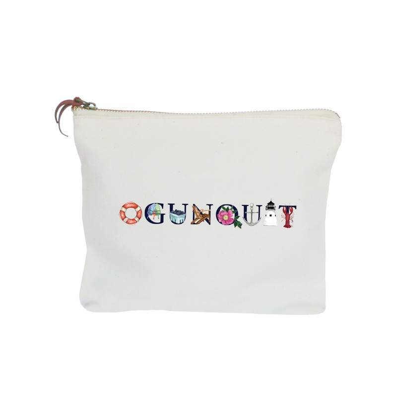 ogunquit zipper pouch