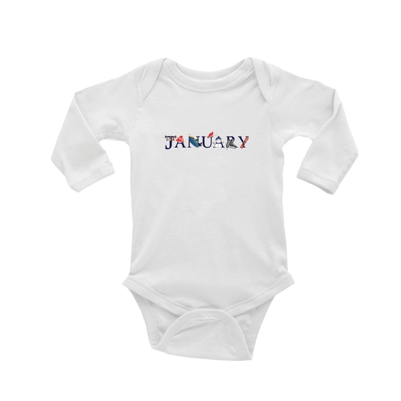 january baby snap up long sleeve