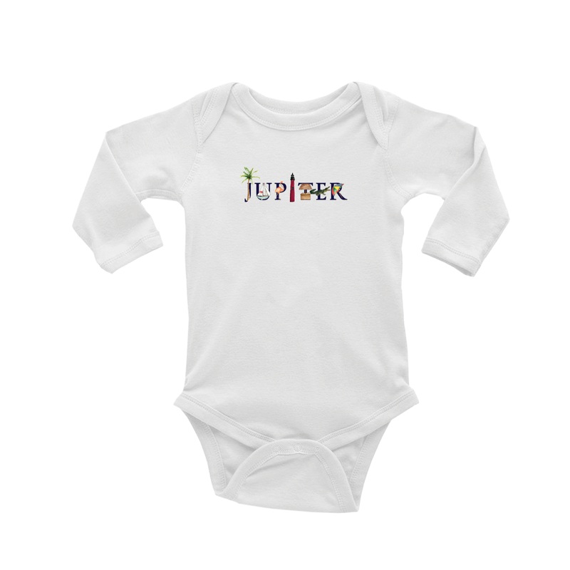 jupiter baby snap up long sleeve